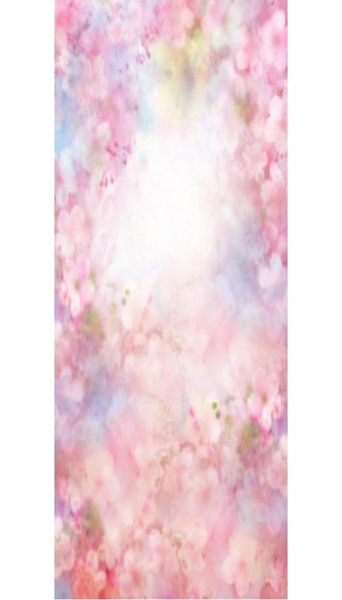 Bokeh Floral Pography Diepli Flowers di pesca stampati rosa Blossoms neonati bambini bambini ragazze poindici pointuri 5155340