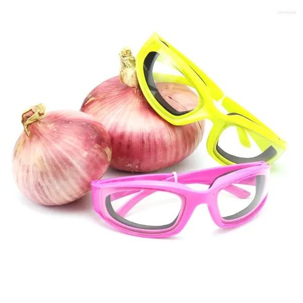 Óculos de sol Frames Cozinha copos de proteção especiais Corte Acessórios de proteção de cebola Plástico Goggles cozinhando olhos ferramentas de churrasco Segurança