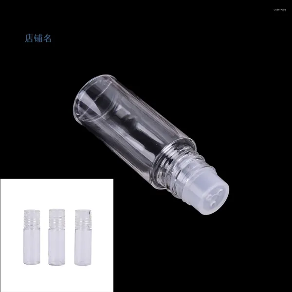 Flüssige Seifenspender 1pc 3ml tragbare transparente Lotionflasche Kunststoff leerer kosmetischer Behälter Langable Schraublid -Glas für Fahrt nach Hause