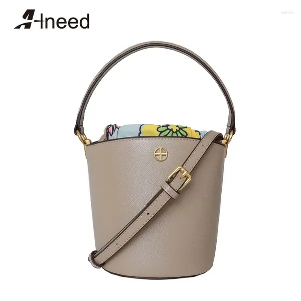 Tasche Alneed Bucket Mode Geldbörsen und Handtaschen Luxusdesigner Handtasche Schnur Taschen Mini Schulter niedlich Crossbody
