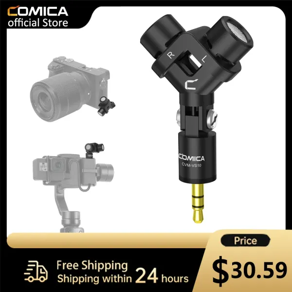 Processori COMICA CVMVS10 Microfono microfono Dualhead Microfono MIC MIC MIC MIC MIC MIC MIC MIC MIC MIC MIC MIC MIC MIC MIC MIC MIC MIC MIC MIC MIC MIC MIC MIC MIC per la telecamera GOPRO DSLR