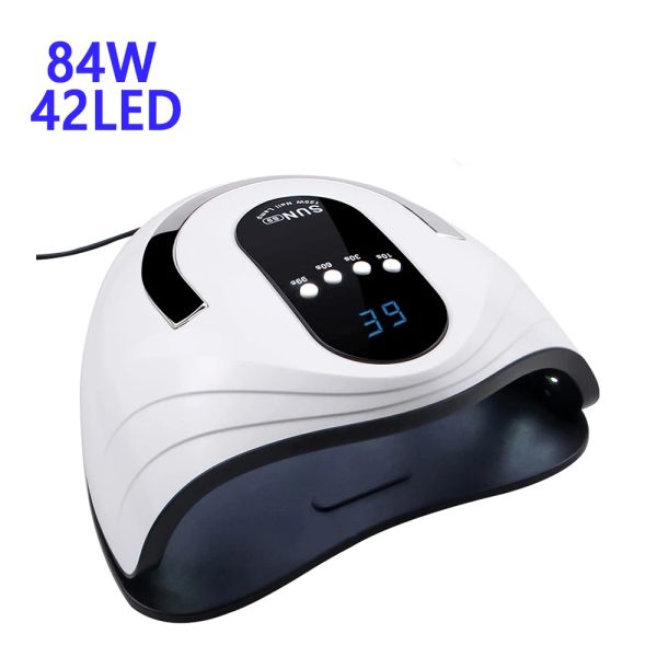 Guns 90/72W UV Lamp LED -Nagel Trockner mit Sensor LCD Display 30.60/90 Timer für alle Gele Polnische professionelle Maniküre Nagellampe