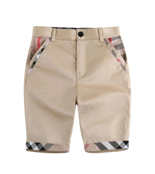 Çocuklar Tasarım Butik Giyim Erkekler Yaz 100 Pamuklu Orta Pantolon Boy Yaz Kısa Pant7051500