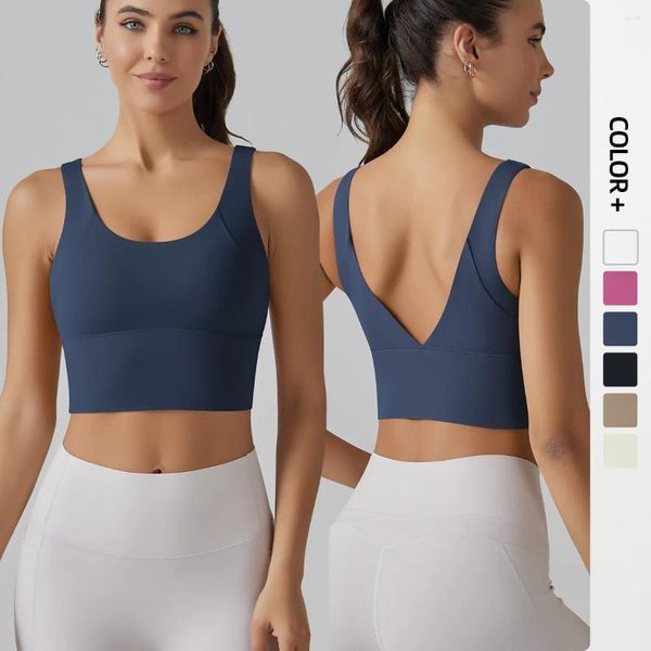 Tank da donna Yoga Bra biancheria intima Donna Summer Aorti di shock Sport Sport Sports Running External Training Fitness Top