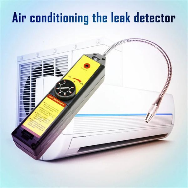 Rilevatore di perdite CFC HFC Halogen Gas Refrigerante Monitoraggio del monitoraggio dell'aria R22A R134A Misurazione a gas Refrigerazione automatica 240320