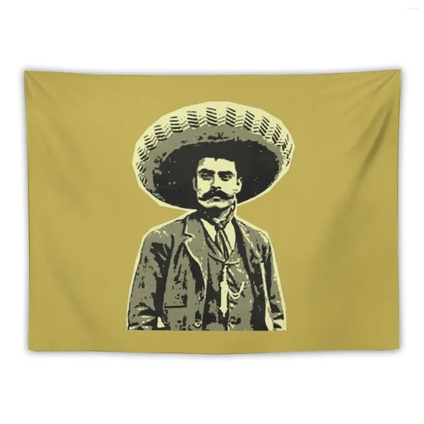 Taquestres Emiliano Zapata Salazar Tapestry Decoração de Natal para Decoração de Decoração de Casa Coisas de Estilo Coreano para o