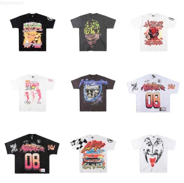 Haikyuu Herren T -Shirts Frauen Luxurys Designer Shirt Mode Style Hellstar Pfad zum Paradise PP Tee Print Männer lässige Kurzärmel Street Designer0mj7