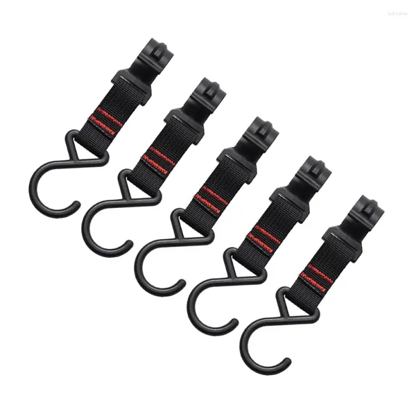 Hooks 5pcs Zelt Camping hängende Reise Wäscherei Hochleistungskleidung Organisator Kleiderbügel