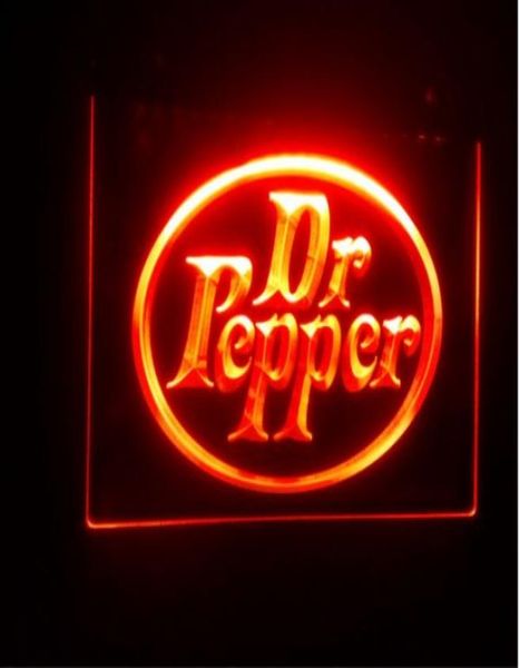 B29 NEU NEU DR Pepper Geschenke Beer Bar Pub Club 3D Schilder LED LED NEON Light Schild Home Decor Crafts6884217