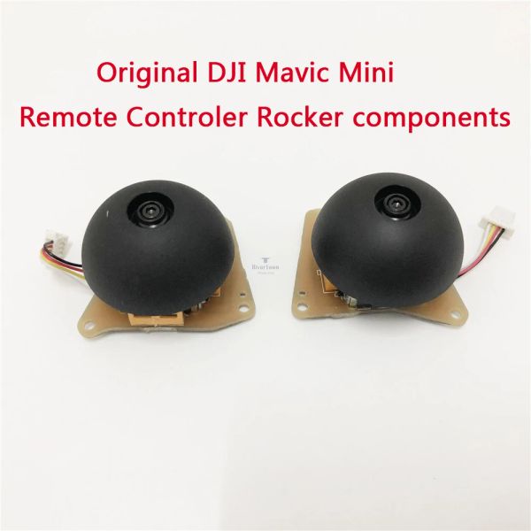 Accessori Parte di controllo telecomando originale Assemblaggio di stick sinistro/destro per DJI Mavic Mini 1 Remote Controller Rocker Components