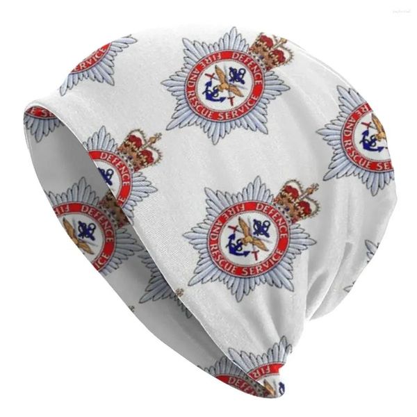 Beretti di difesa antincendio Rescue - Logo Cappello di moda con cappello di moda a maglia calda Cappelli da esterno per outdoor per unisex per adulti