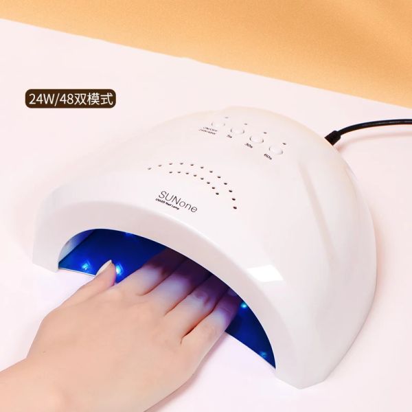 Secadores 48W 30LEDS LAMPERAÇÃO DE LAMPAGEM MANICURE LED UV Secador de unhas de cura em gel de unha Home Ferramentas de unhas com sensor automático para manicure salão