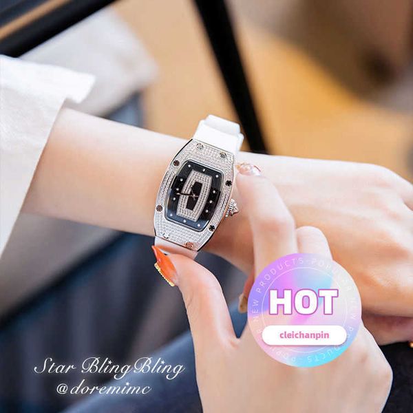 Новые высококачественные женские механические запястья часы моды Light Women's Diamond Set большой циферблат и великолепный топ-десять брендов роскошный стильный дизайнер 21