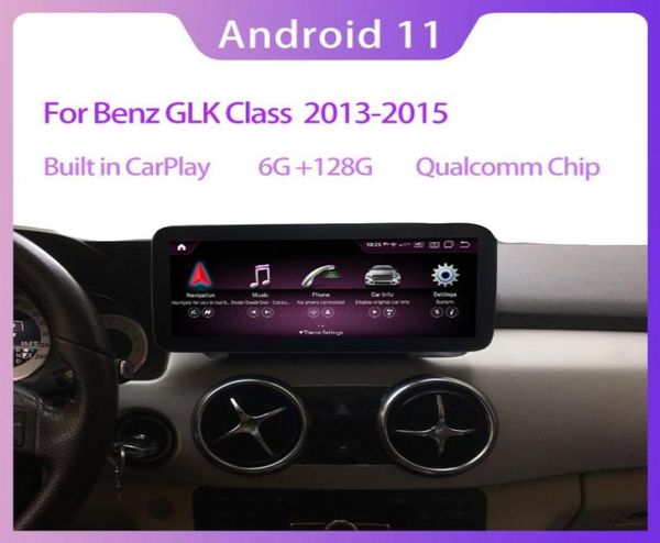 6G RAM 128G ROM 1025QUOT QUALCOMM ANDROID 11 CAR PC CARI GPS Navigazione Bluetooth Wifi Head Unit Screenfor Benz GLK Classe X2047741127