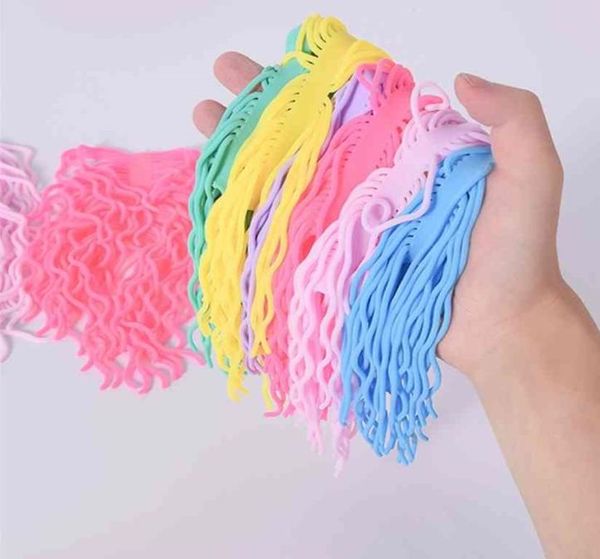 TPR Candy Colors Creative Sensory Toy Game Game Noodle Rope Restiver Vent Pull Trapes Tearty Relief Toys Board G783WPN7463326