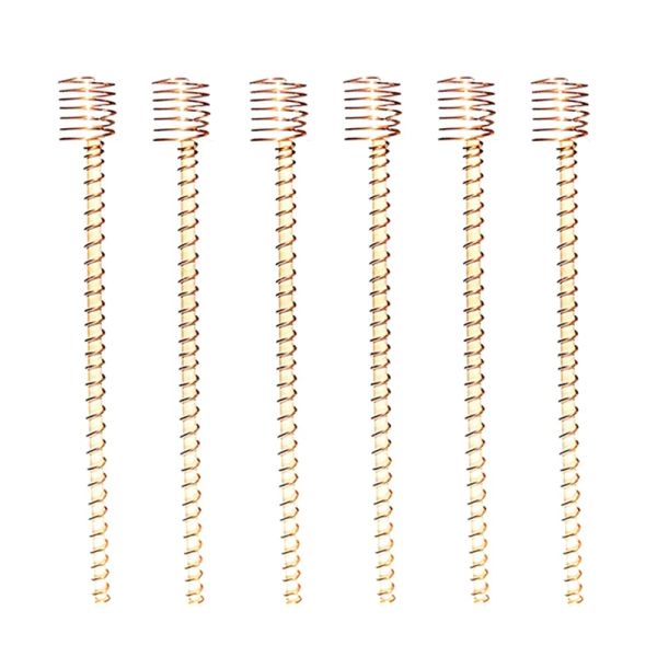 Suporta 6 Pacote de antenas de bobina de cobre de eletrocultura para cultivo com bobinas de cultura eletro