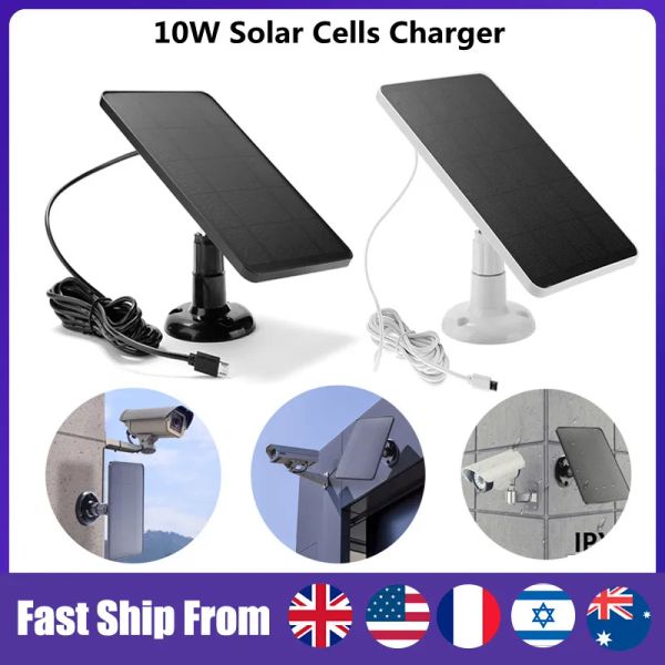 CAMERA SOLAR PANNELLA SOLAR 10W CARICATORE SOLARE CHARGER 5V ESPERGIAMENTO PANNELLO SUNPOWER SUNPOWER PANNELLO PER IL CAMPO DI SICUREZZA LIMA