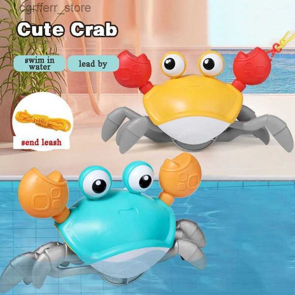 Giochi per bambini Baby Simulazione Inerziale Simulazione del granchio Crawling Camminerà giocattoli educativi Baby Bath e giocherà a giochi d'acqua per bambini Regali giocattoli L48