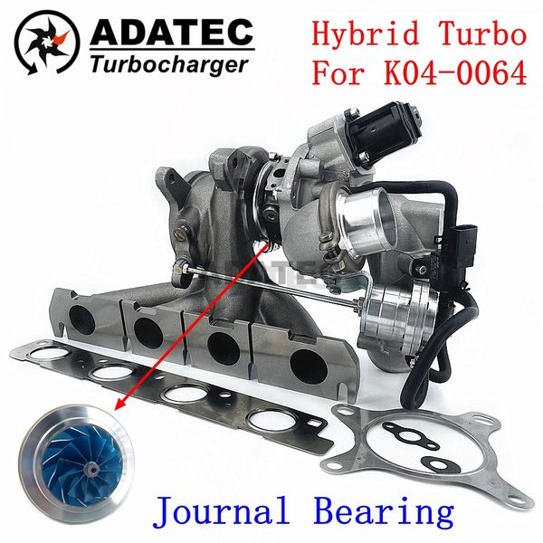 Turbina Adatec K04-0064 EA888 Cuscinetto Ibrido Turbo per Audi S1 S3 TTS VW 53049880064 Turbocharger