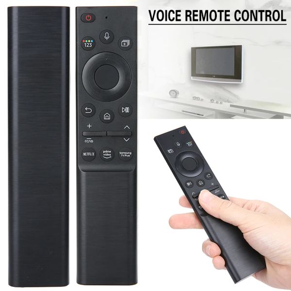 Controla o Mayitr 1PCS BN5901357A Intelligent Voice Remote Remote Remote Smart TV Substacting Controller com microfone para Samsung