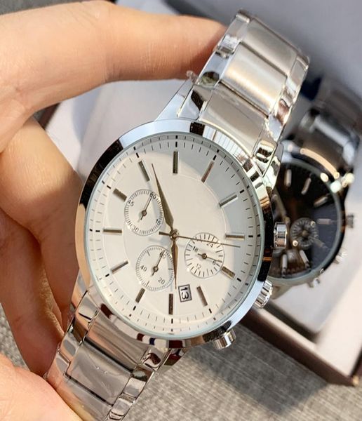 2019 Sell Top Luxury Watch New Edelstahl Klassiker klassischem Herren Business Armbandwatch Men Fashion Stop Quality Sport Watch Geschenkbox 9246640