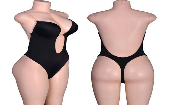 Donne senza schienale UNASIBILE reggiseno invisibile cinghie posteriori trasparenti sottoposti a tubo abito da nuca abito da sera senza cuciture 8945939