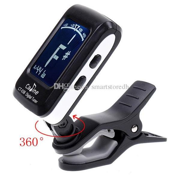 LCD Clipon Electronic Digital Guitar Chromatic Chromatic Violin Tuner F00300 SMR6433402