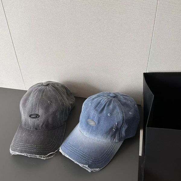 Cappello da designer di lusso ricamato berretto da baseball cappelli designer casual cappelli versatili cappello da sole estate cotone cowboy che lava il cappello può essere indossato da uomini e donne 455