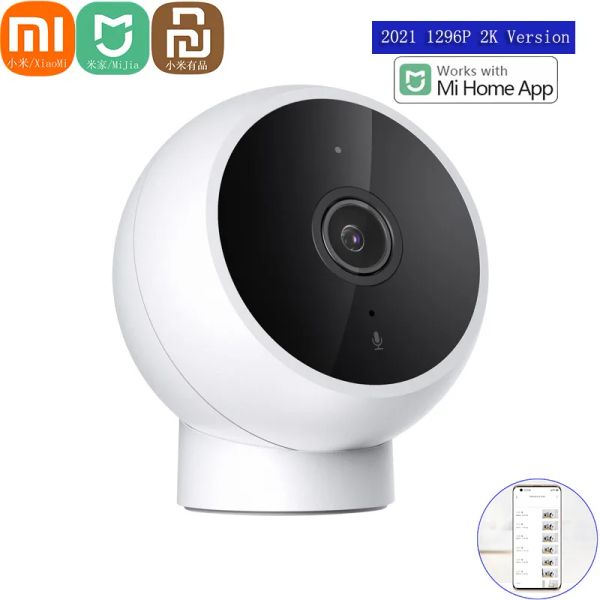 Telecamere Xiaomi Mijia Smart IP Camera 2K 1296p WiFi Night Vision Night Vision a due vie Audio AI Umane Detection Webcam Cam camic Monitor per la sicurezza del bambino
