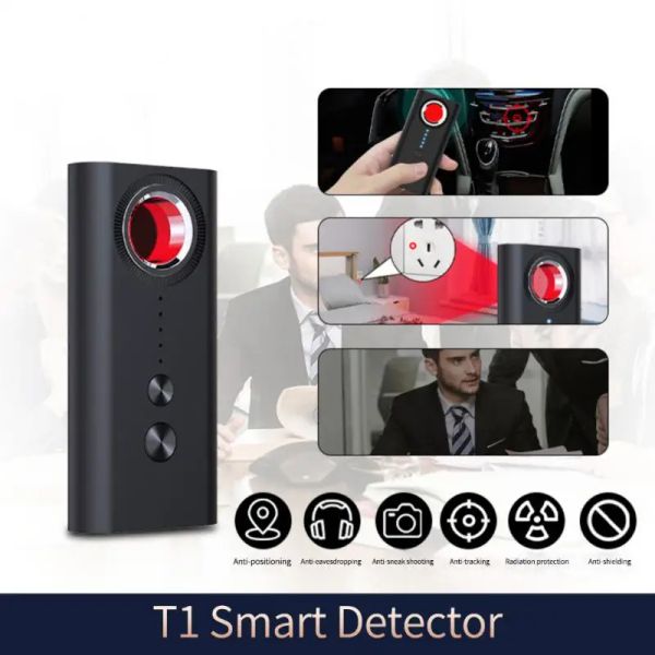 Rilevatore Detector della telecamera alberghiera portatile Prevenire il monitoraggio del segnale wireless Rilevatore di auto CAR Localizzatore di rilevamento del localizzazione Dispositivo di rilevamento