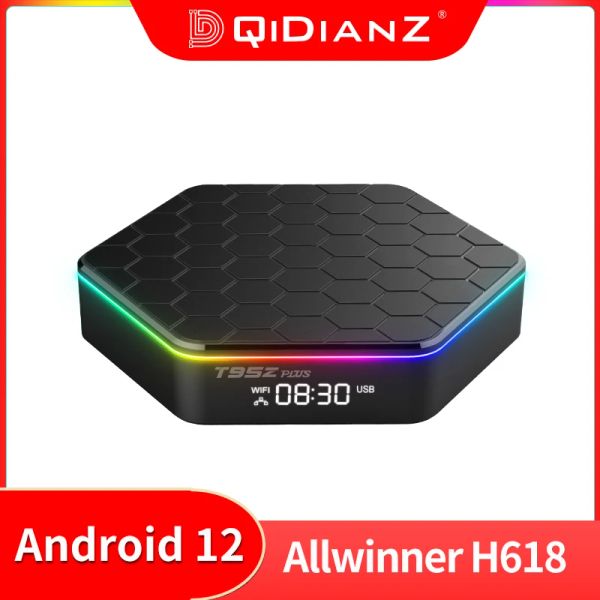 Box Smart TV Box T95Z Plus Anroid 12 Allwinner H618 2.4G/5GHz WiFi 6 Bluetooth 5.0 DDR3 6K Media Player T95 Set Top Box