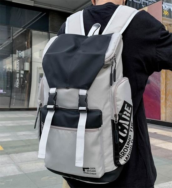 Coole Männer Frauen wasserdichte Schul -Rucksack -Damen -Schüler -Taschen Reisebühne Jungen Buch Frau Männliche trendige süße Harajuku -Taschen 2202172288388