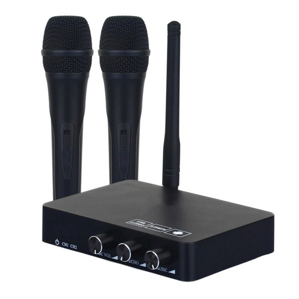 Spieler K2 Wireless Mini Familie Home Karaoke Echo System Handheld Singing Machine Box Mikrofon Karaoke -Spieler