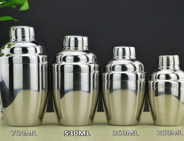 Coquetel de aço inoxidável Shaker Drink Mixer Pot Bar Tools Acessório de barra de barra 250 350 530 750ML6945379
