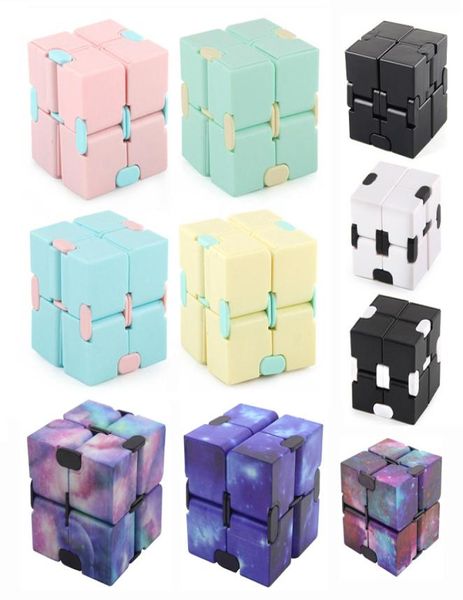 Игрушечный бесконечный куб -пакет стресс и тревожный рельеф Cool Hand Spinner Mini Toys Infinity S Кубы для детей взрослые аутизм ADHD6407497
