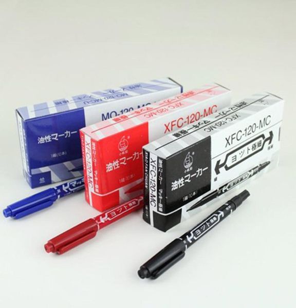 10PCSBox Tattoo Marker Pen Piercing Marking Pen para maquiagem permanente5037762