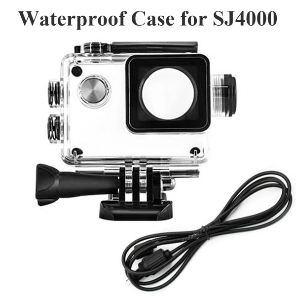 Telecamere Custodia impermeabile per Sj4000 Action Sport Camera immersione in acqua Waterproof Casey Accessori Protector Kit