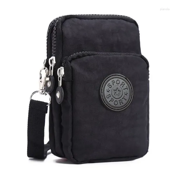 Umhängetaschen Girls Münze Geldbörse Brieftaschen Tasche Frauen Messenger Geldkarten Halter Lady Geldbörsen Frau Wallet Bud Mini Reißverschluss Tasche