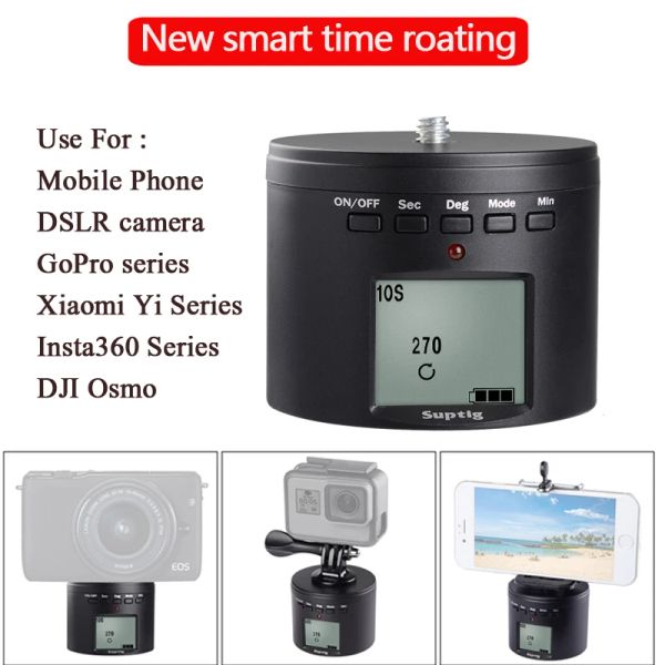 Telecamere Smart Multifunction Time Adapter ROAING MONTURA PER GOPRO MAX Hero10 9 8 7 6 5 iPhone Dji Osmo Insta360 One Accessorio per fotocamera x2/R