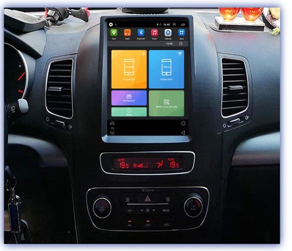 HD IPS BIG TELA TESLA TESLA TELA VERTICAL ANDROID PC PC GPS NAVUGATION RADIO 4G LTE PLAYER PARA KIA SORENTO 2013 2014 20156782967