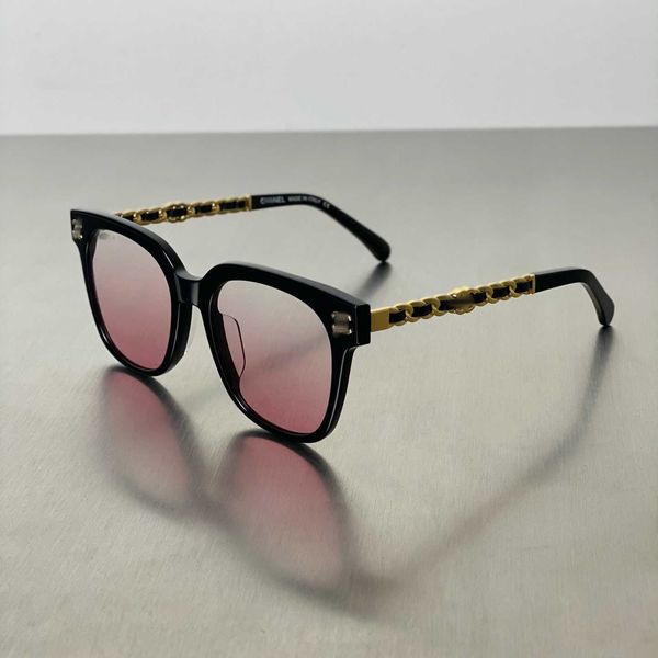 Yeni 0768 Moda Markası Güneş Gözlüğü Düz Gözlük Siyah Çerçeve Erkekler ve Kadınlar Düz Ton Güneş Gözlüğü