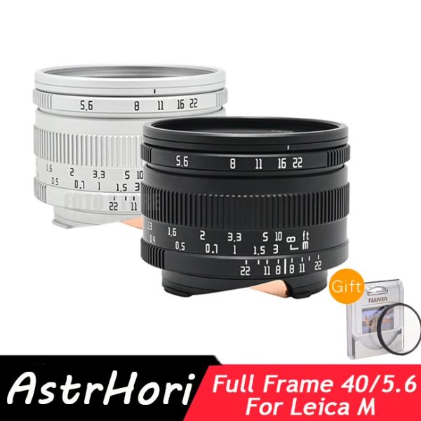 Accessori Rock Star Rockstar 40mm F5.6 Full Full Telement Lente Lende angolare per Leica M11 M240 M3 M6 M7 M8 M9 M9P M10 Astrhori