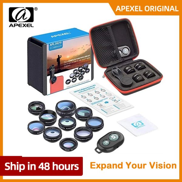 Аксессуары Apexel 10 в 1 телефона для камеры комплект