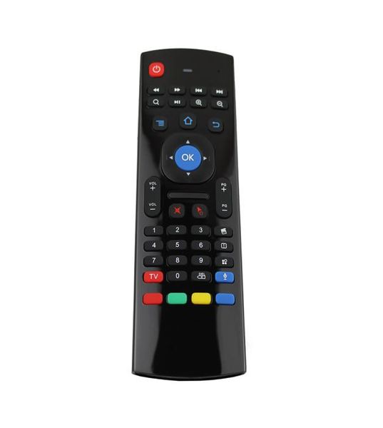 X8 MX3 Air Fly Mouse Remote Control 24GHz Tastiera wireless Somatosensory IR Learning 6 Asse per S905X T95X MXQ Pro5753861