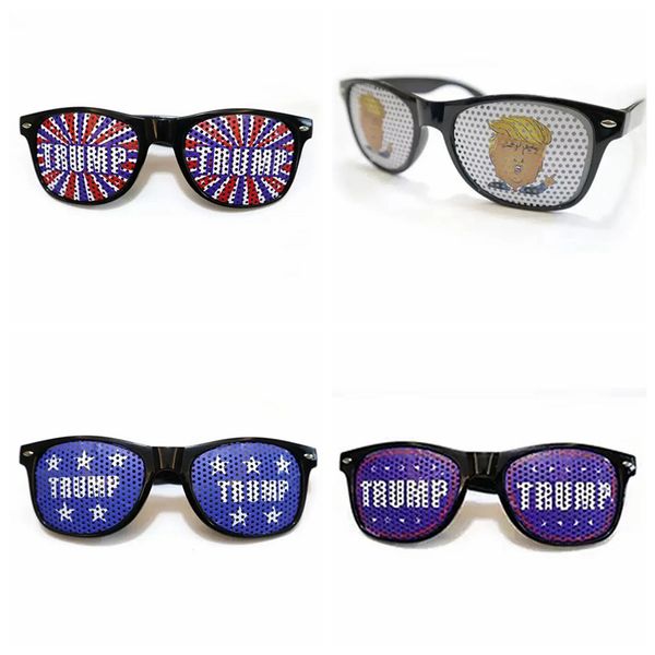 Trump Lustige Brille USA Flagge Präsidentschaftswahlkampagne Trump Sonnenbrille