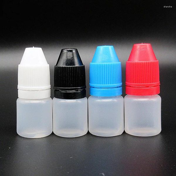 Speicherflaschen Mini Probe Flasche 2ml Droper LDPE Flüssigkeit für kostenlos oder Geschenkverpackung 100pcs