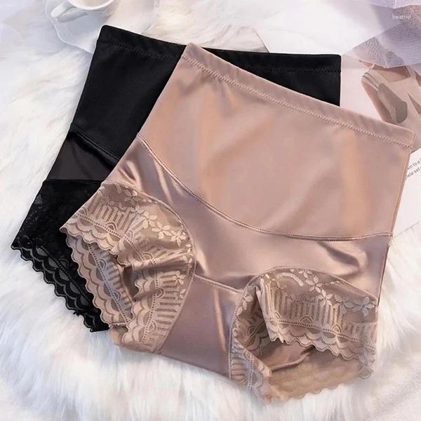 Kadın şekillendiricileri dikişsiz yüksek bel dantel zayıflama iç çamaşırı doğum sonrası shapewear külot karın bulifter brifing vücut şekillendirme pantolon