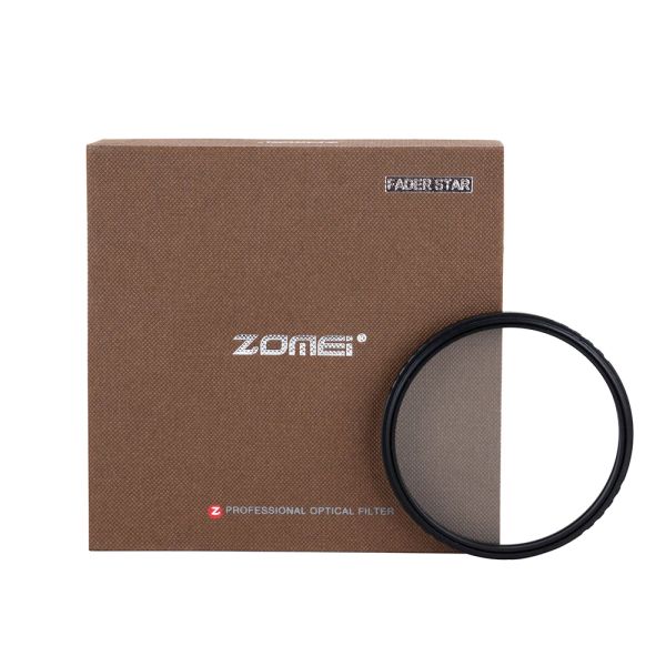 Acessórios Zomei Abs Fader Star Line Star Filter 4 6 8 Filtros de câmera piont filtro 52 58 67 72 77 82mm para Canon Nikon Sony DSLR Câmera