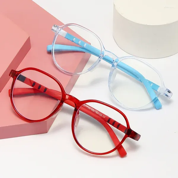 Солнцезащитные очки рамки Оптические очки рама для мальчика девочек дети рецепт миопия очки детские ученики безопасные здоровые очки TR90