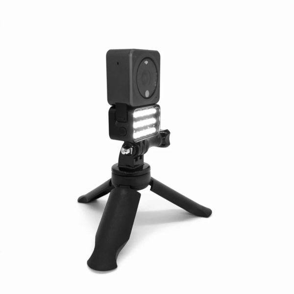 Telecamere DJI Osmo Action 2 Fotography Light Lampada Flashlight Mini LED LED Video Luce ricaricabile Mod di luce GoPro sulla fotocamera per GoPro 10 9 8